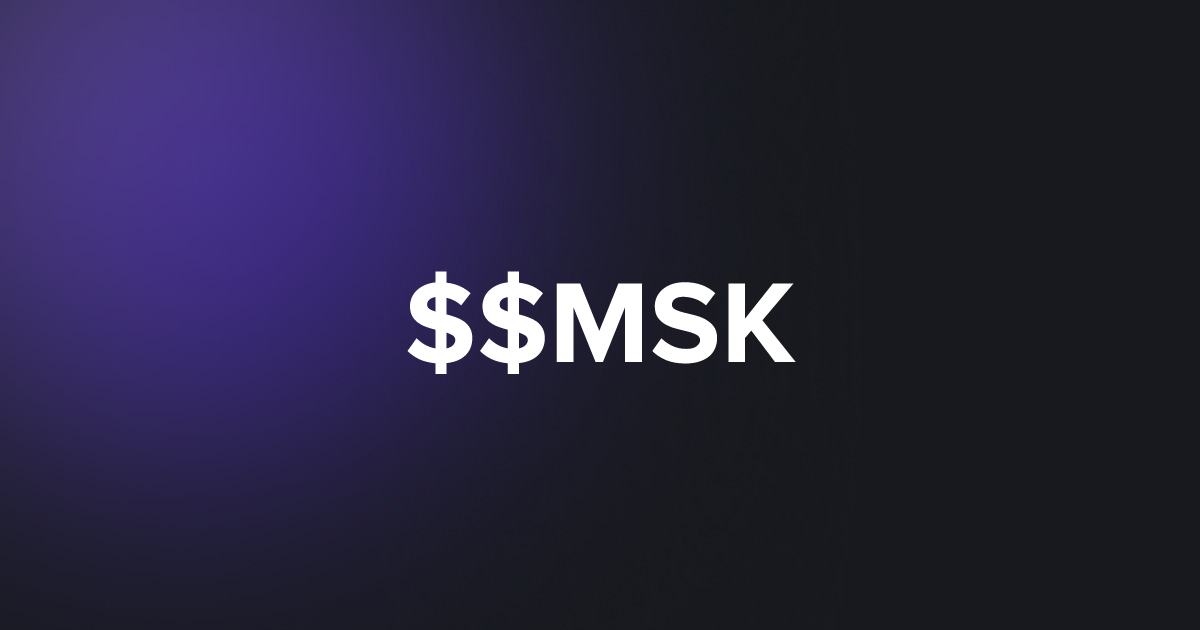 BRC20 $$MSK