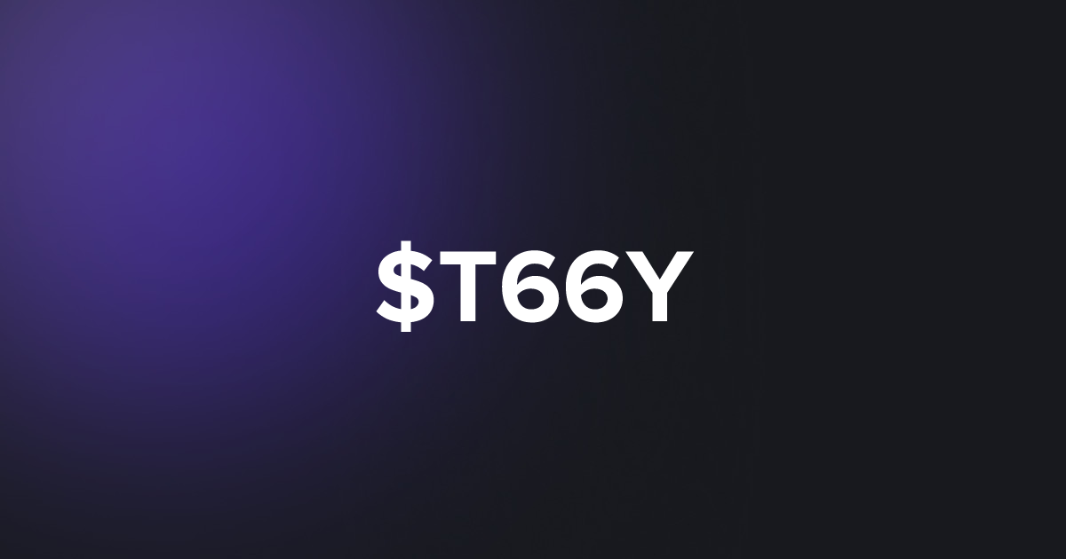 BRC20 $T66Y