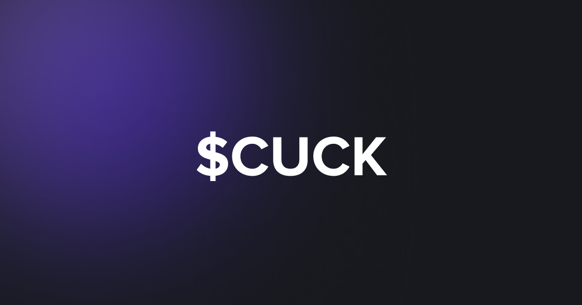 BRC20 $CUCK