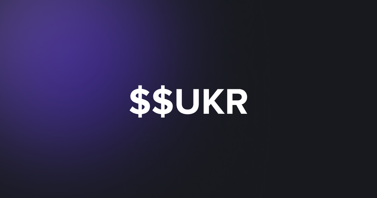 BRC20 $$UKR