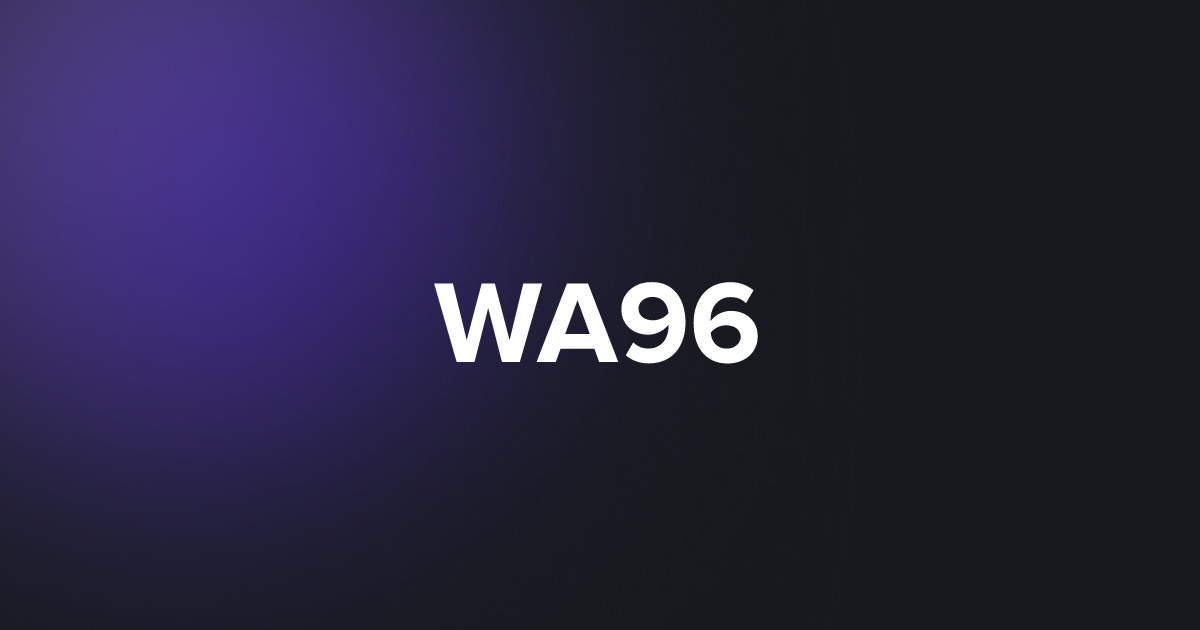 BRC20 WA96
