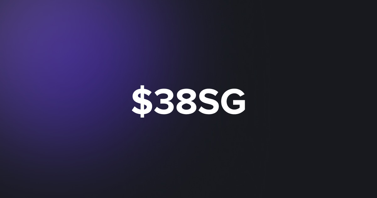 BRC20 $38SG