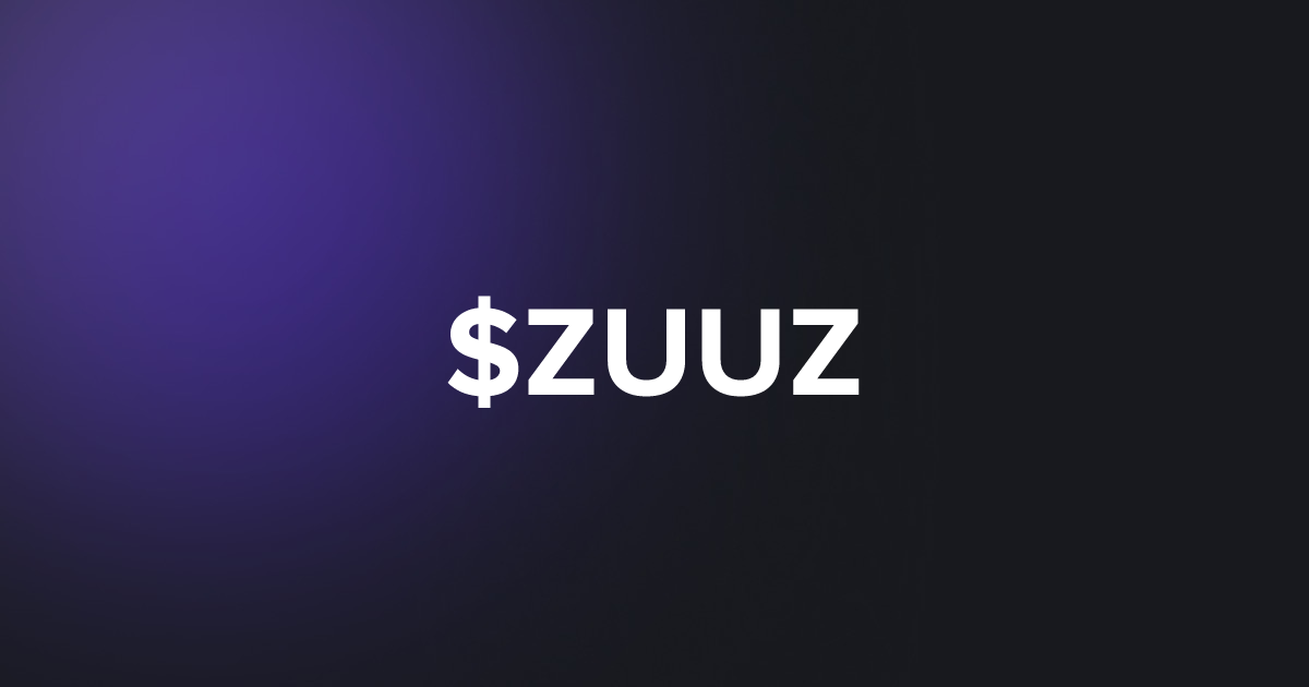 BRC20 $ZUUZ