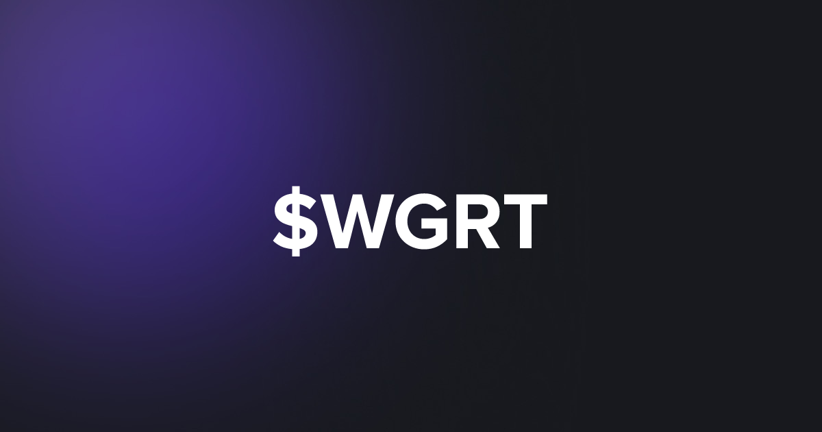 BRC20 $WGRT