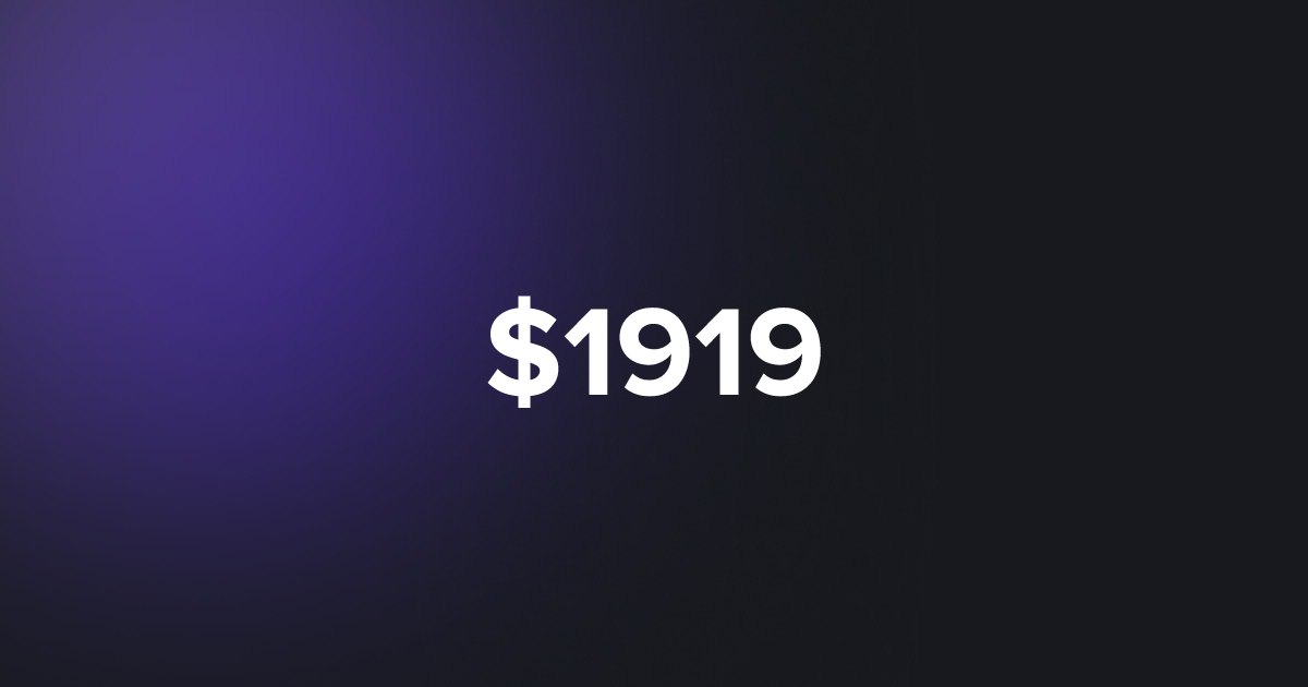 BRC20 $1919