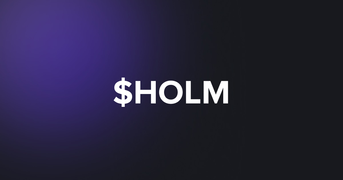 BRC20 $HOLM