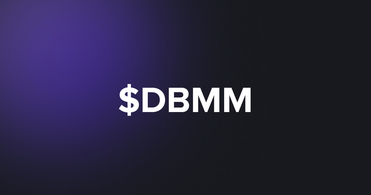 BRC20 $DBMM