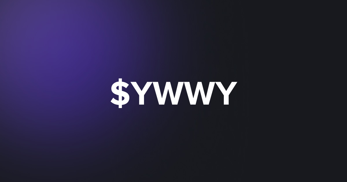 BRC20 $YWWY