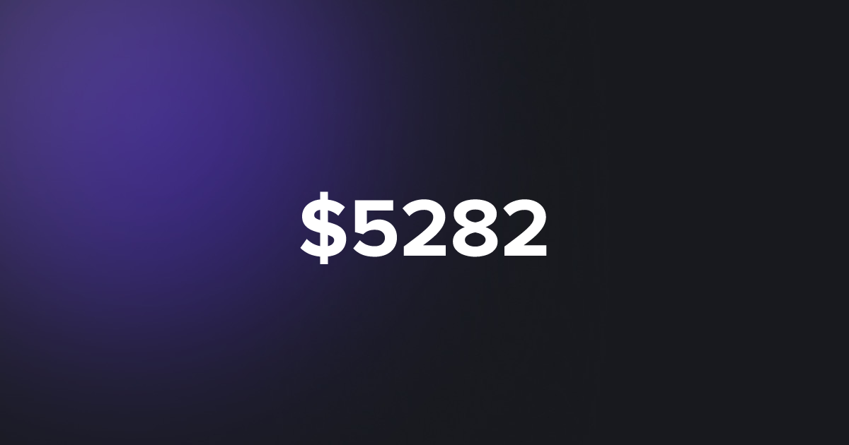 BRC20 $5282