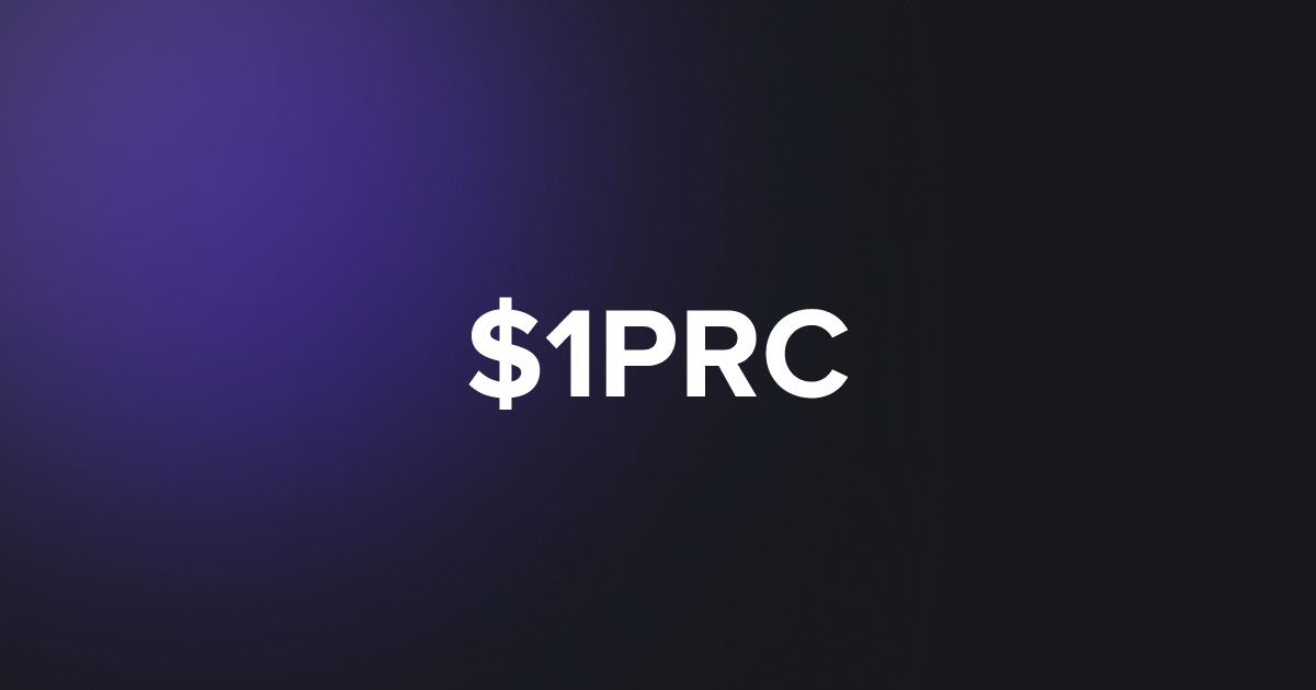 BRC20 $1PRC