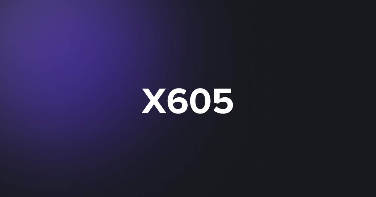 BRC20 X605