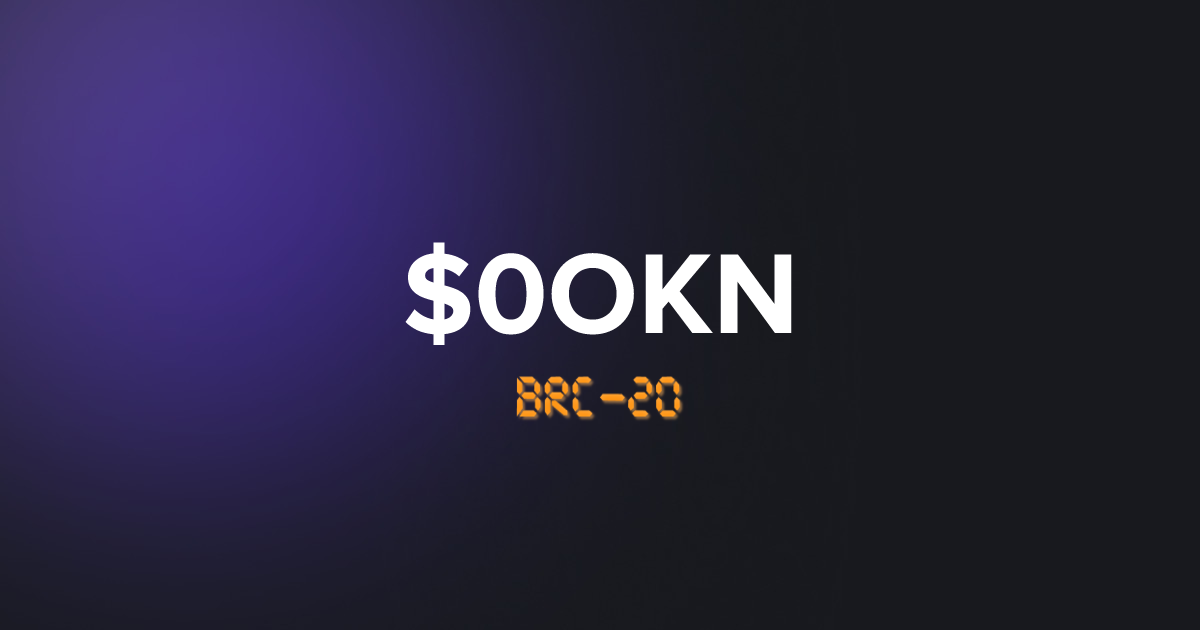 BRC20 0OKN