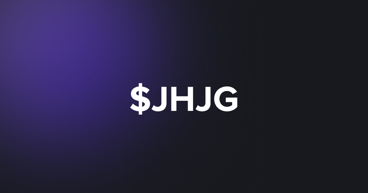 BRC20 $JHJG