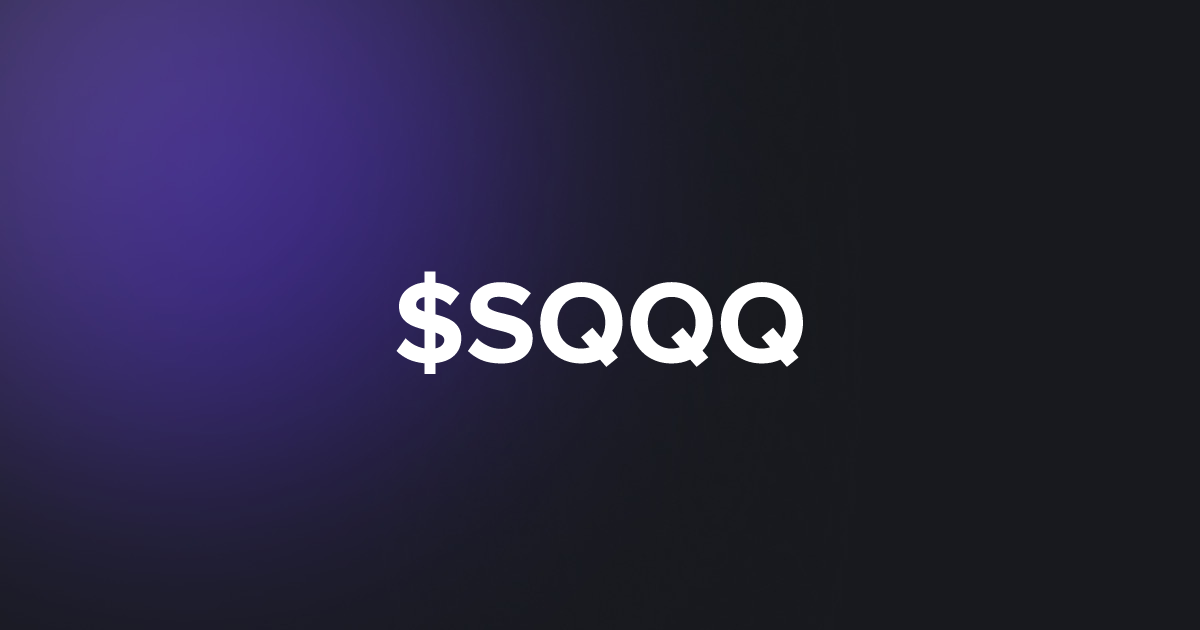 BRC20 $SQQQ