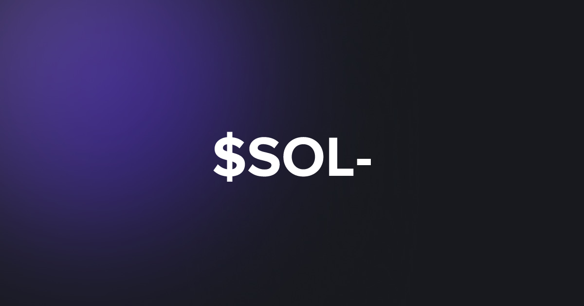 BRC20 $SOL-