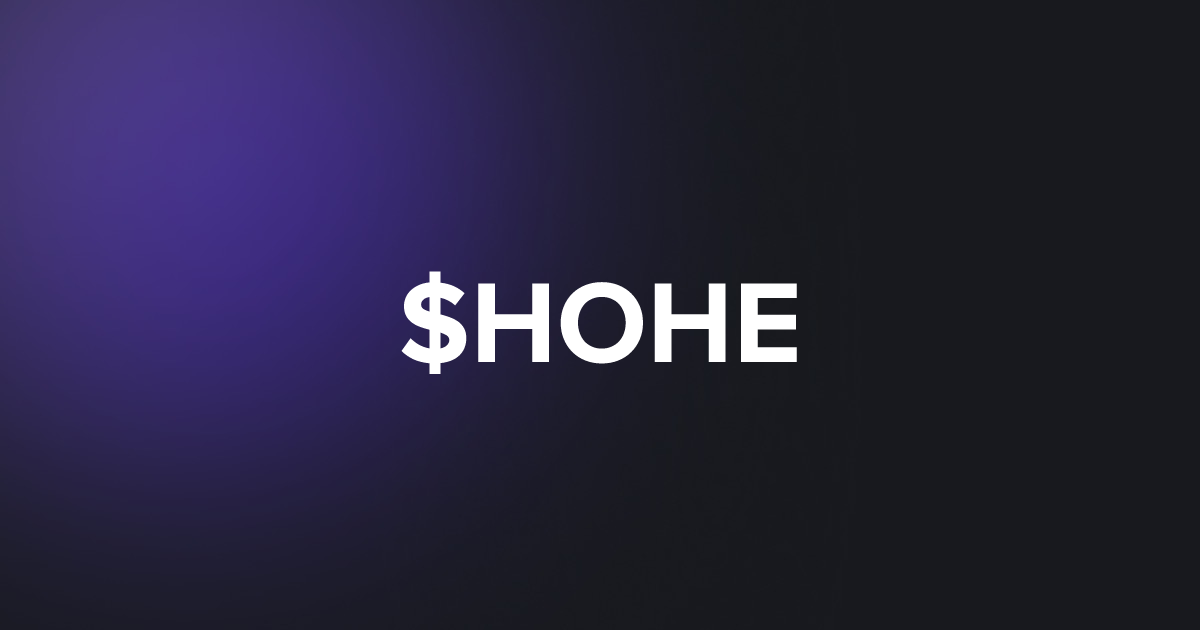 BRC20 $HOHE