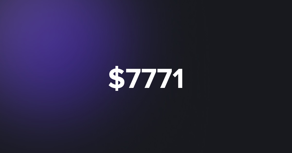 BRC20 $7771