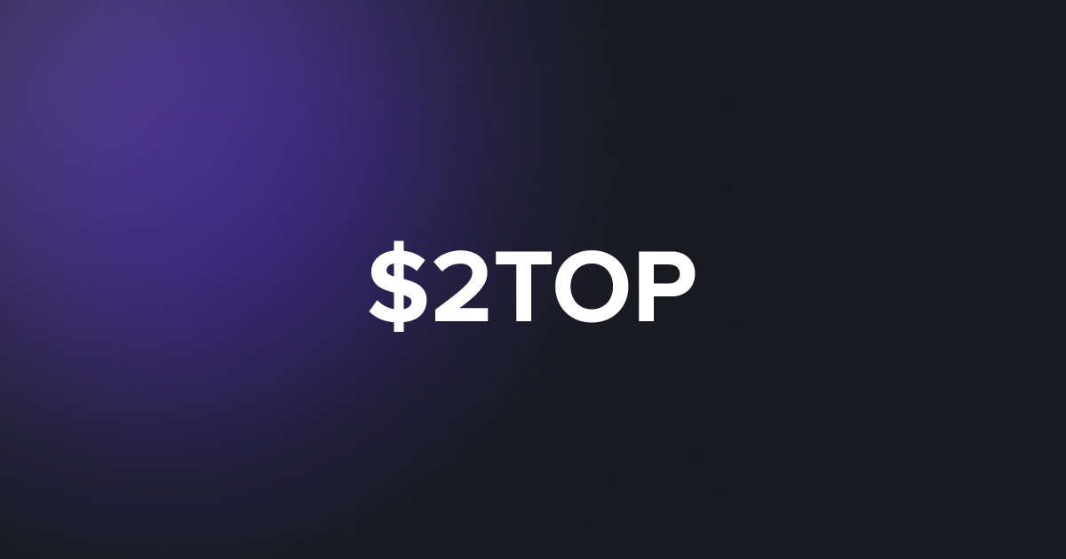 BRC20 $2TOP