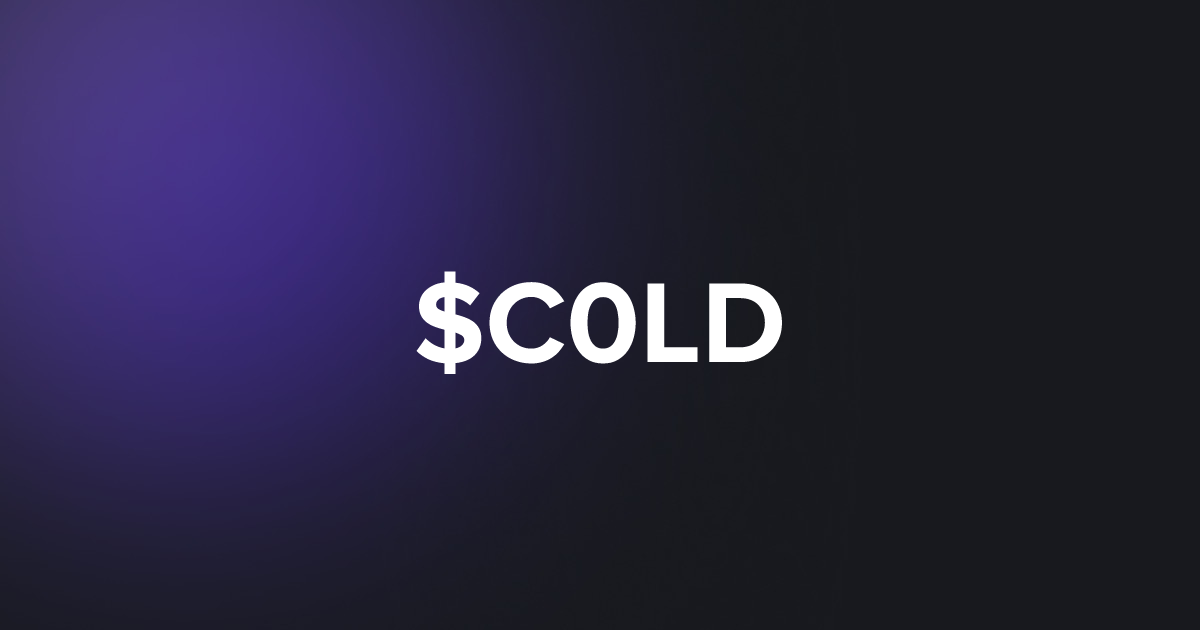 BRC20 $C0LD