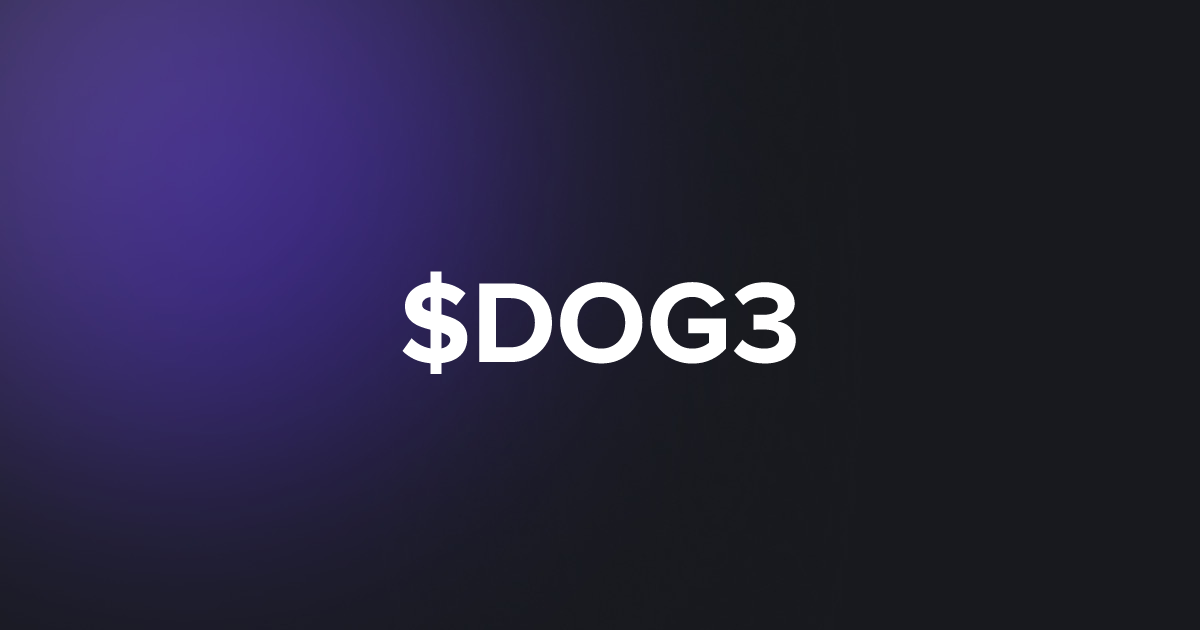 BRC20 $DOG3