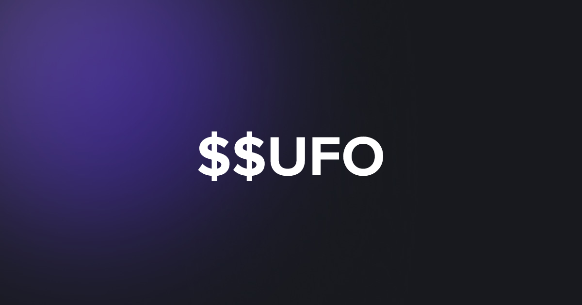 BRC20 $$UFO