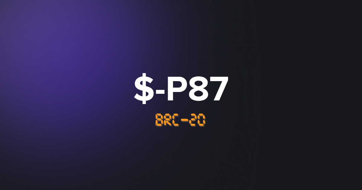 BRC20 -P87