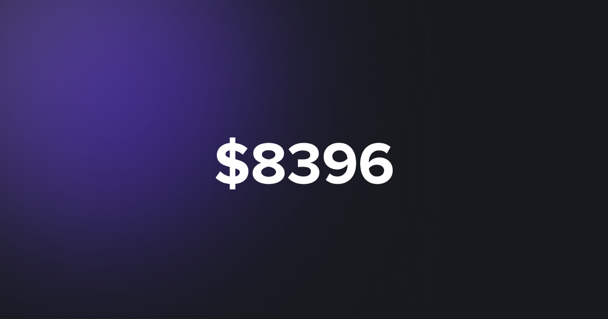 BRC20 $8396