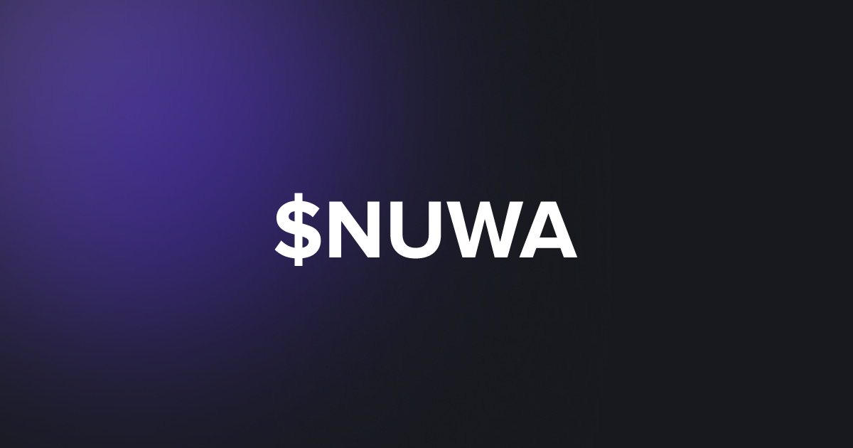 BRC20 $NUWA