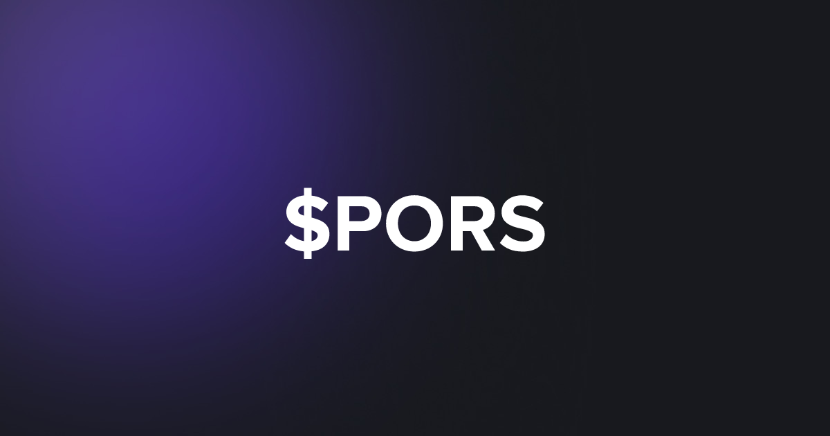BRC20 $PORS