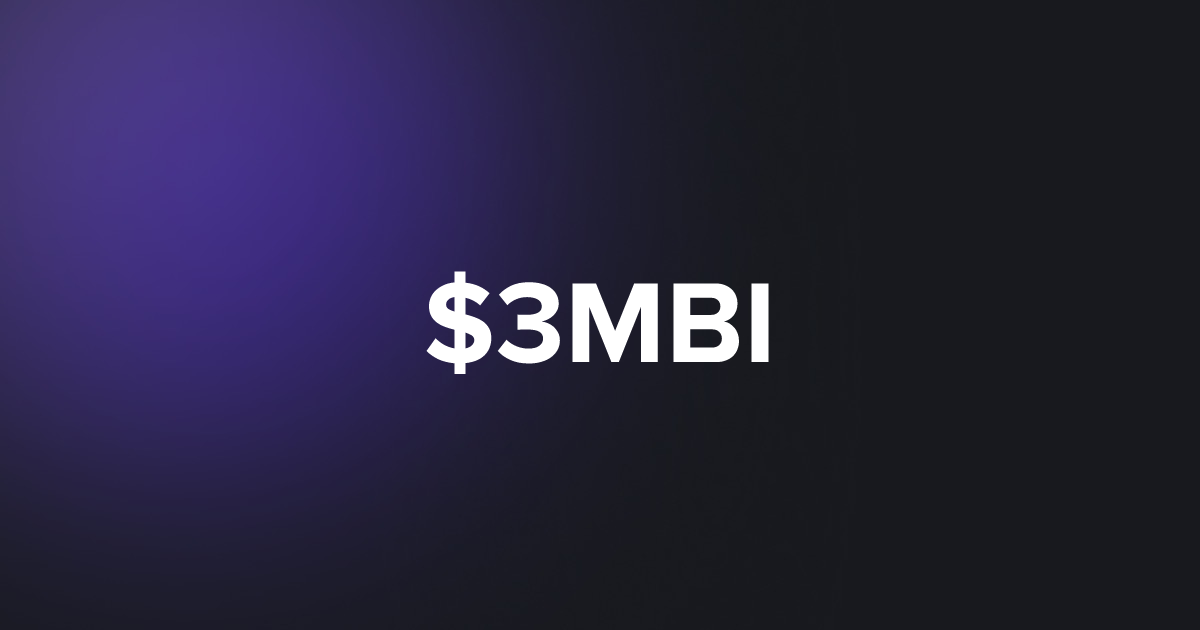 BRC20 $3MBI