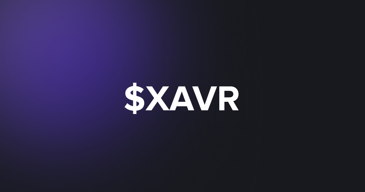 BRC20 $XAVR