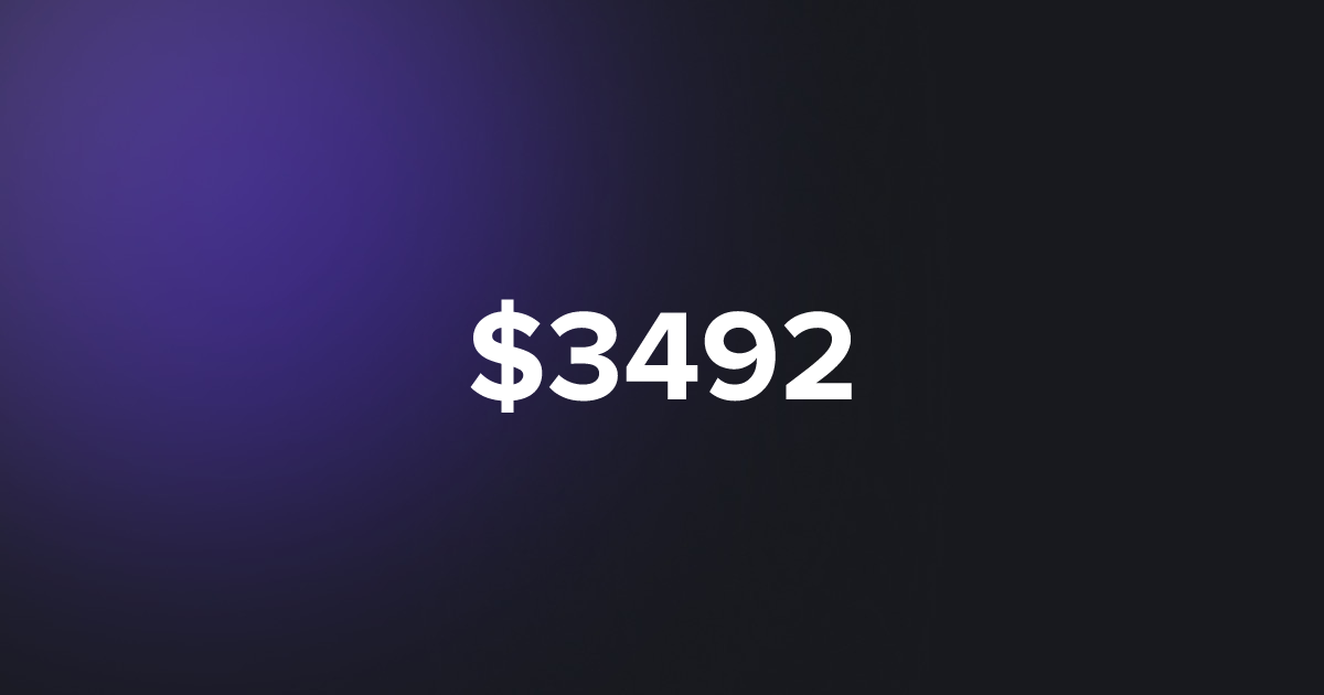 BRC20 $3492