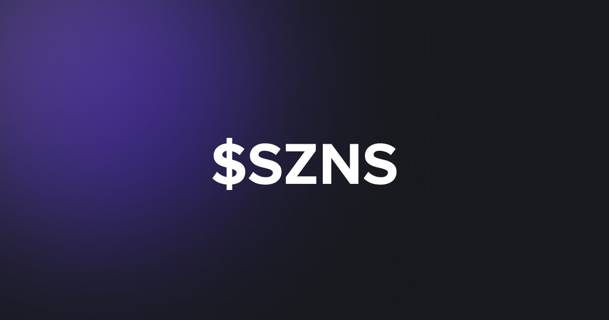 BRC20 $SZNS