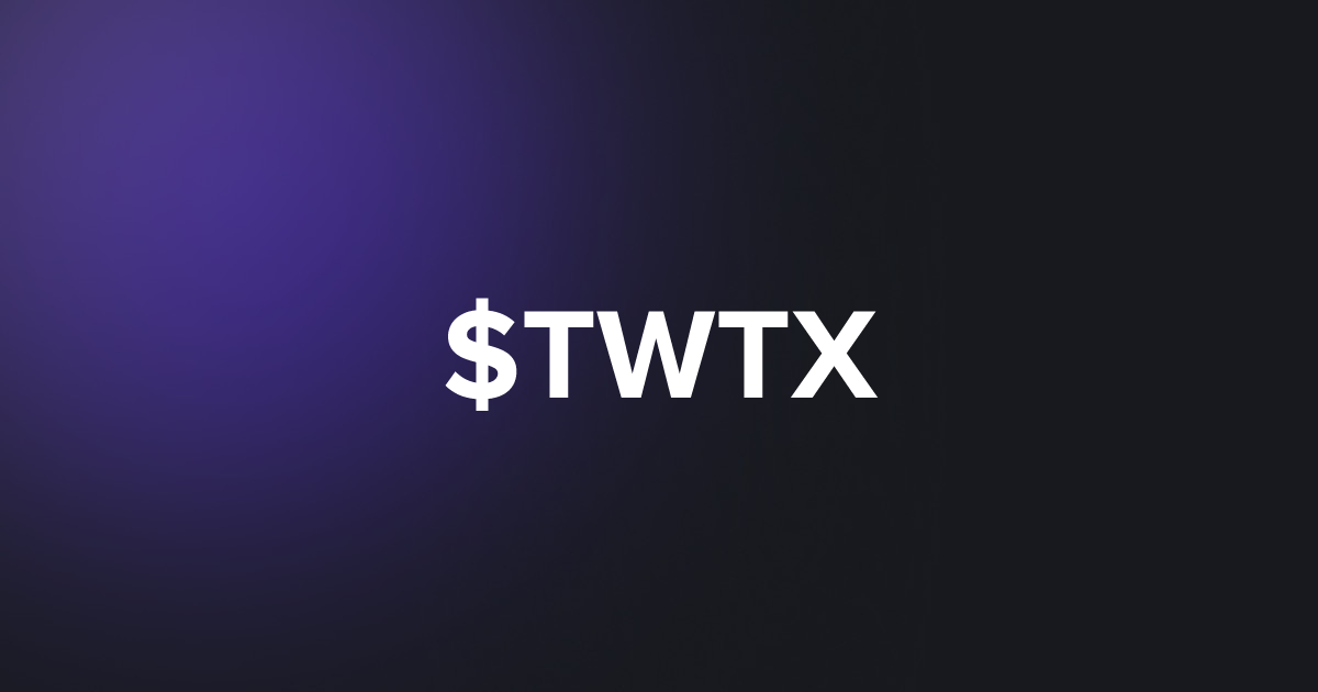 BRC20 $TWTX