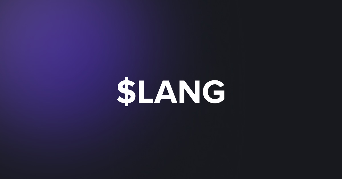 BRC20 $LANG