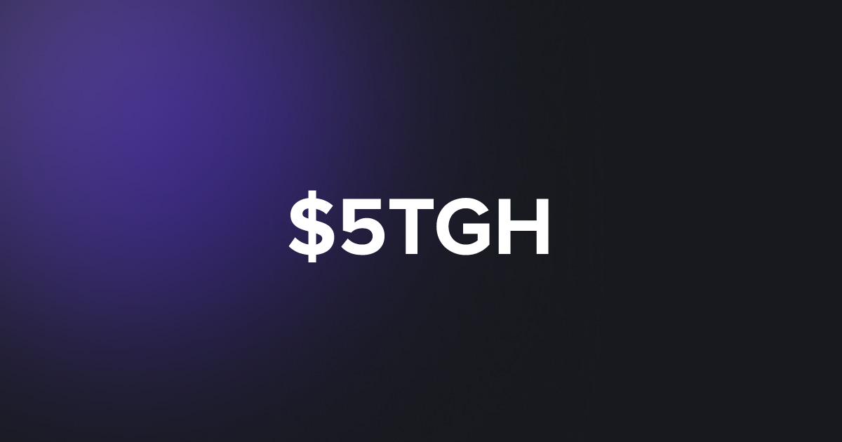 BRC20 $5TGH