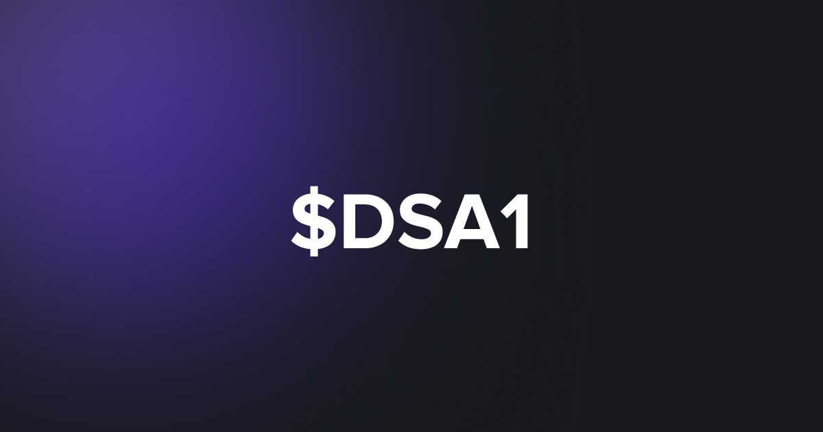 BRC20 $DSA1