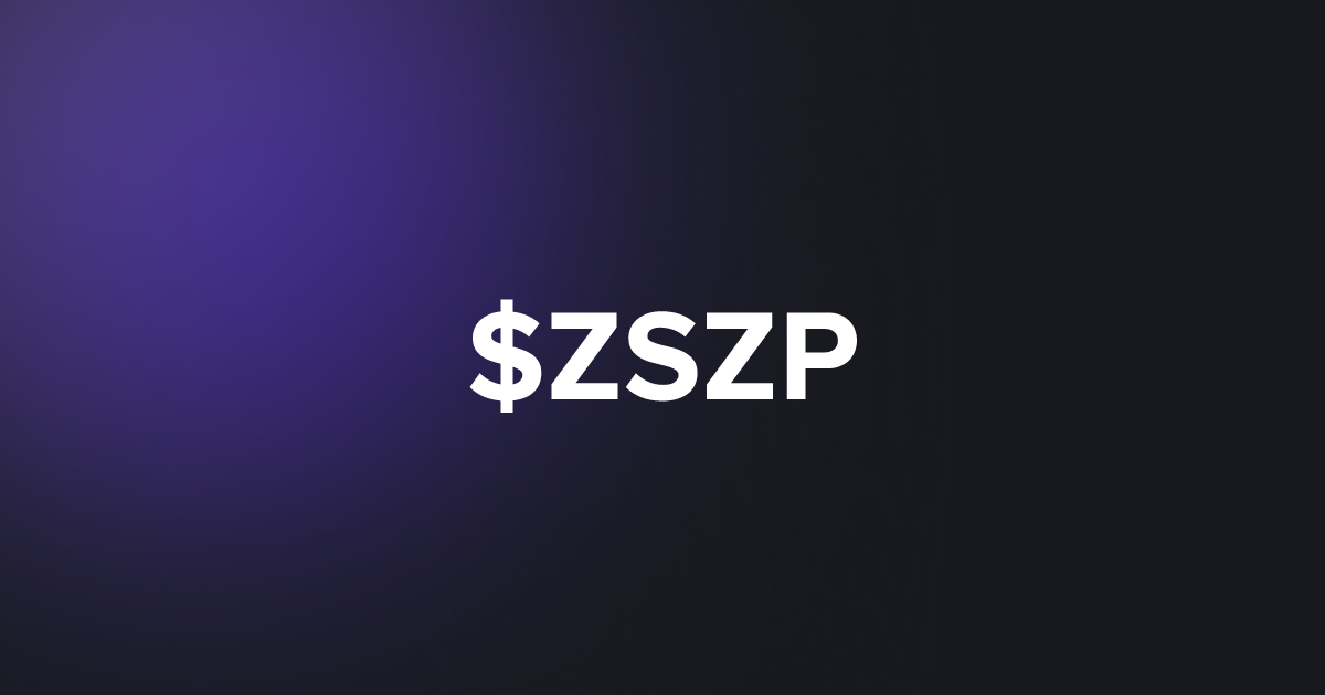 BRC20 ZSZP