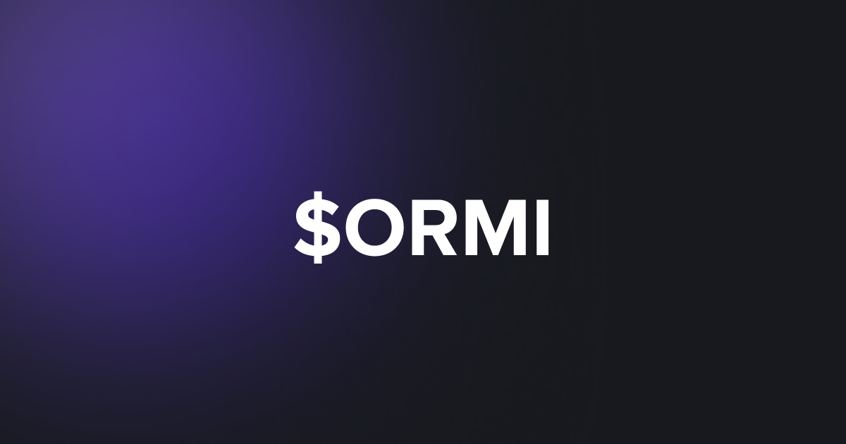 BRC20 $ORMI