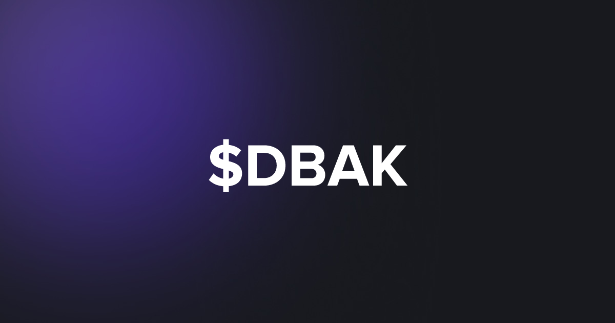 BRC20 $DBAK