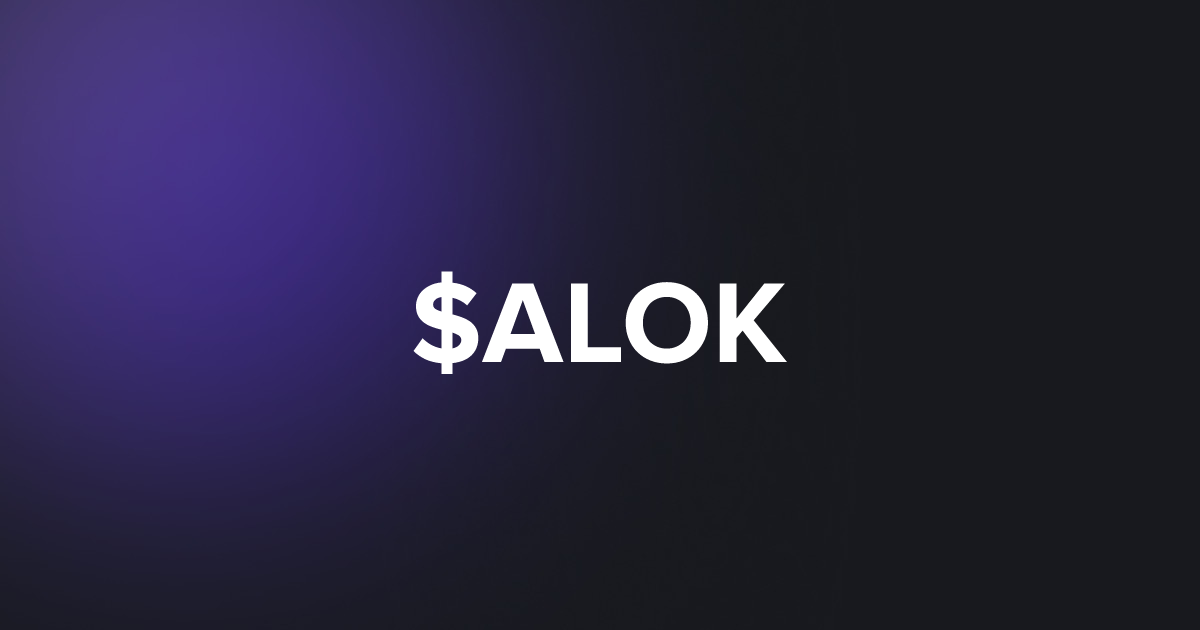 BRC20 $ALOK