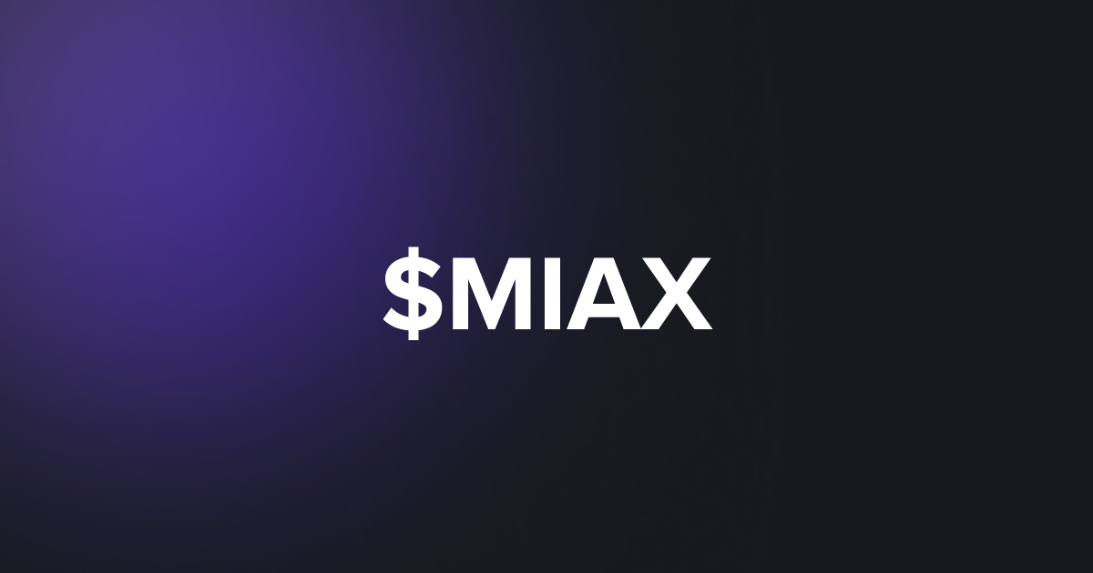 BRC20 $MIAX