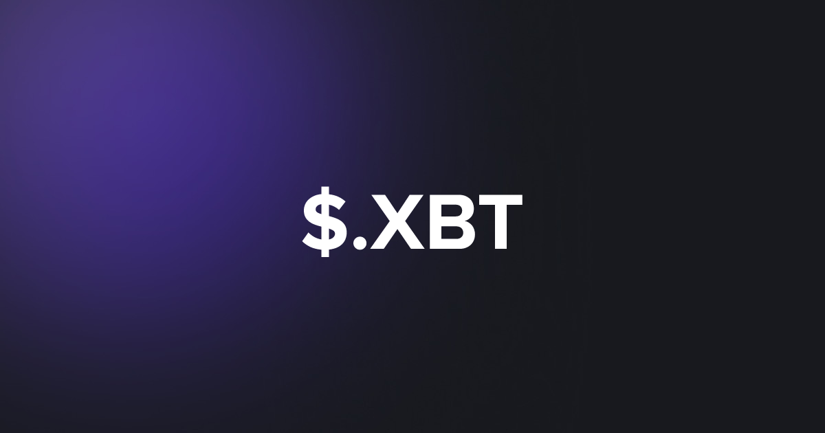 BRC20 $.XBT