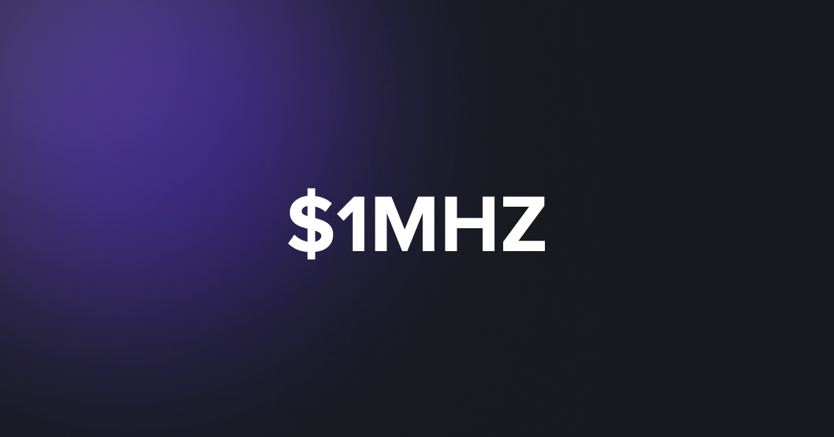 BRC20 $1MHZ