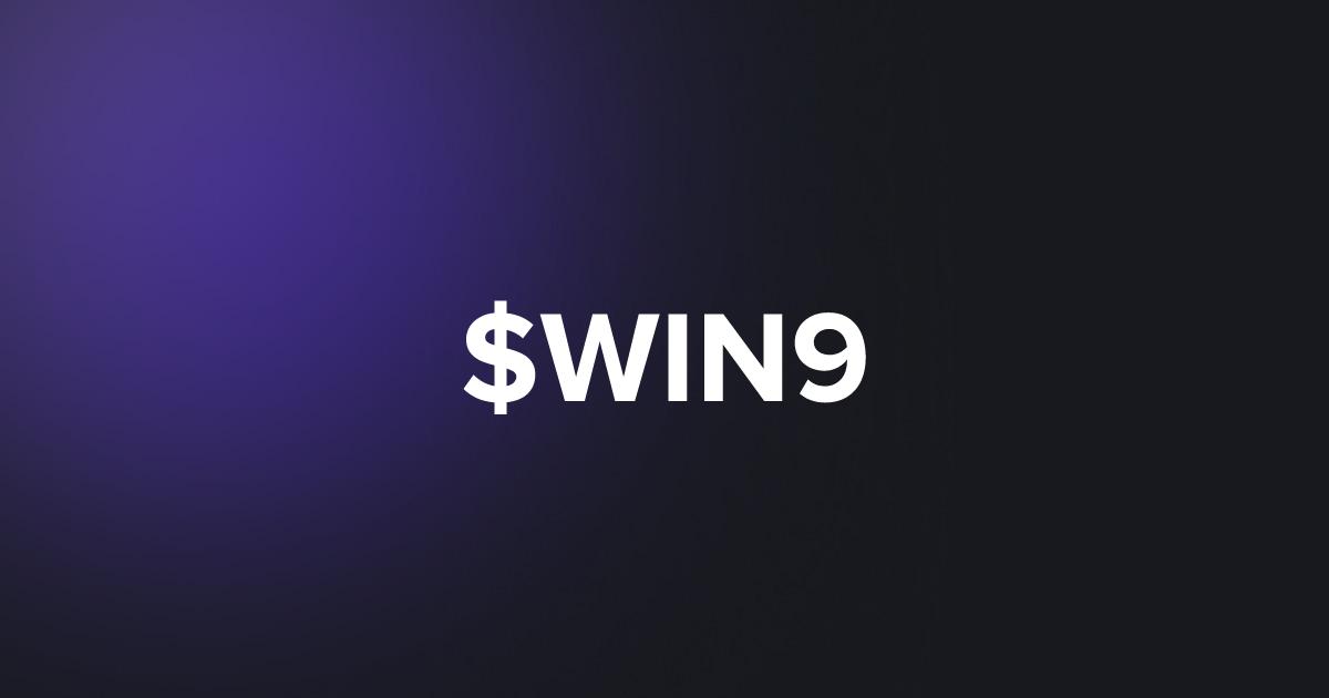 BRC20 $WIN9