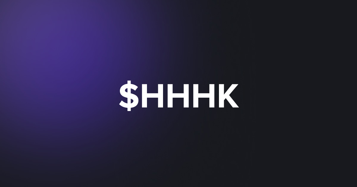 BRC20 $HHHK