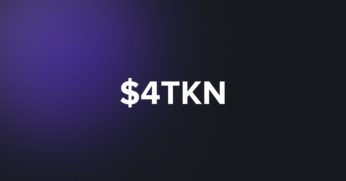 BRC20 $4TKN