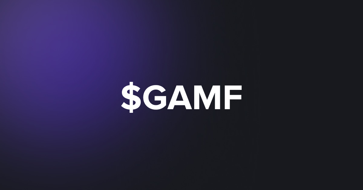 BRC20 $GAMF