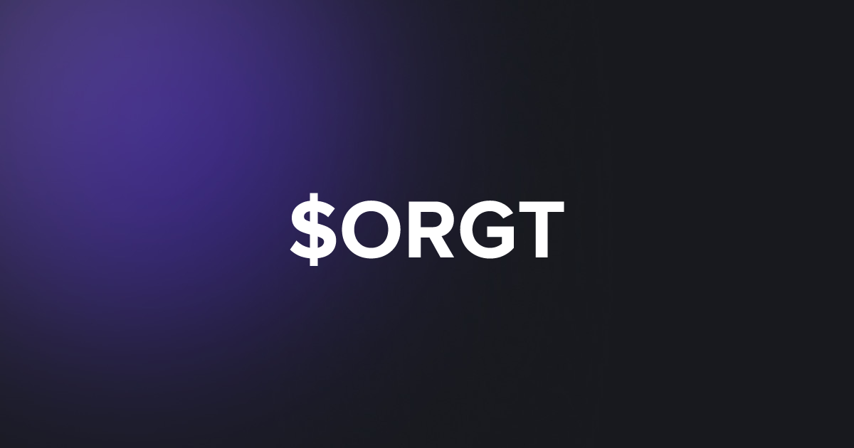 BRC20 $ORGT