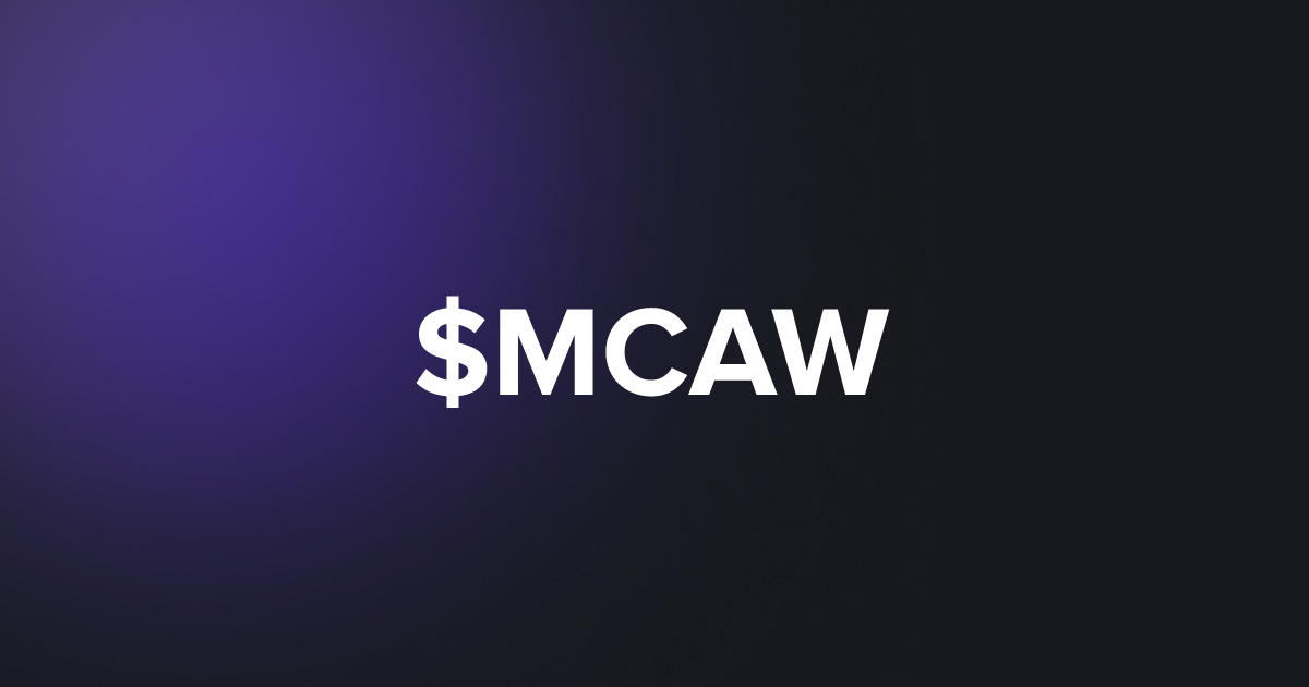 BRC20 $MCAW